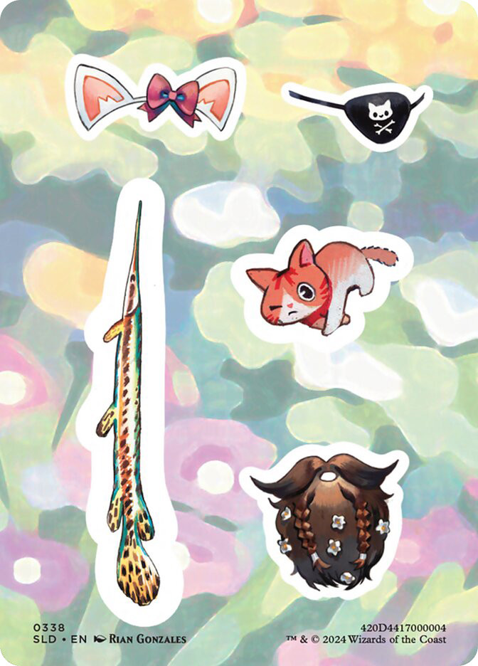 Pick'em & Stick'em Sticker Sheet} | Secret Lair Drop | Star City Games