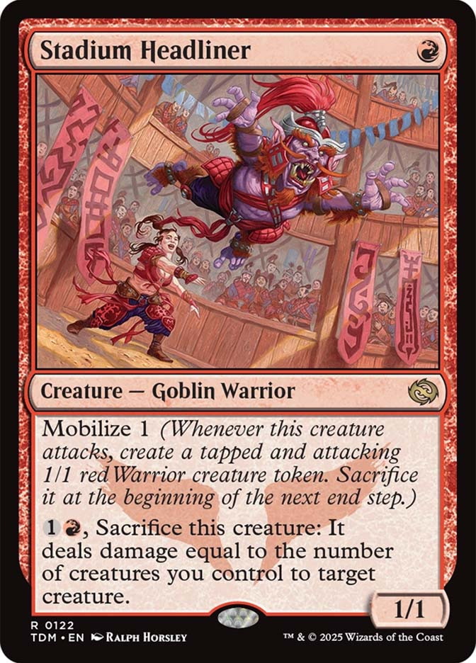 headliner cards mtg Rakdos Headliner [Modern Horizons 2]