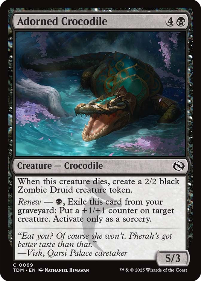 Adorned Crocodile | Tarkir: Dragonstorm | Star City Games