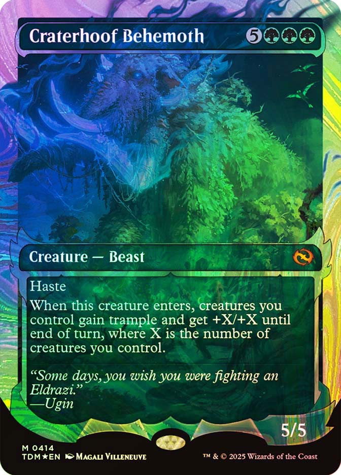 Craterhoof Behemoth | Tarkir: Dragonstorm | Star City Games