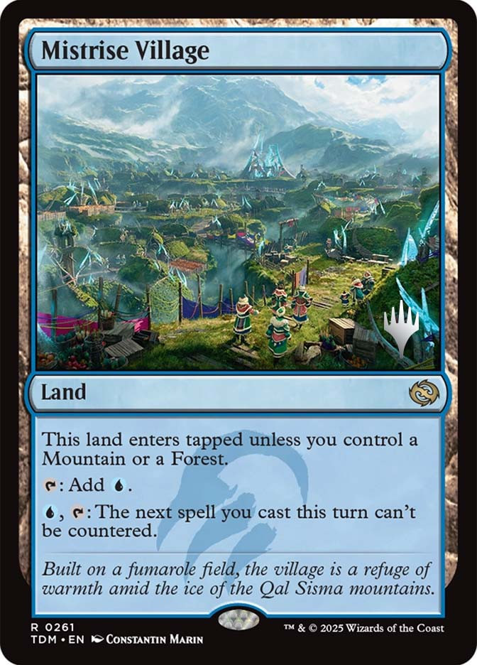 Mistrise Village (Promo Pack) (Tarkir: Dragonstorm) | Promo | Star