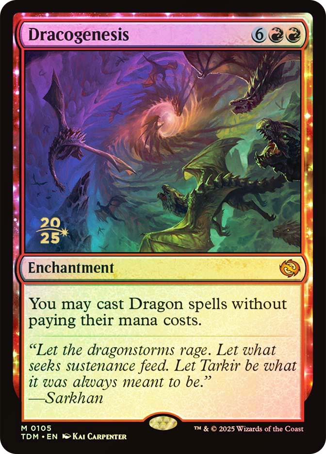 Dracogenesis (Prerelease) (Tarkir: Dragonstorm) | Promo | Star