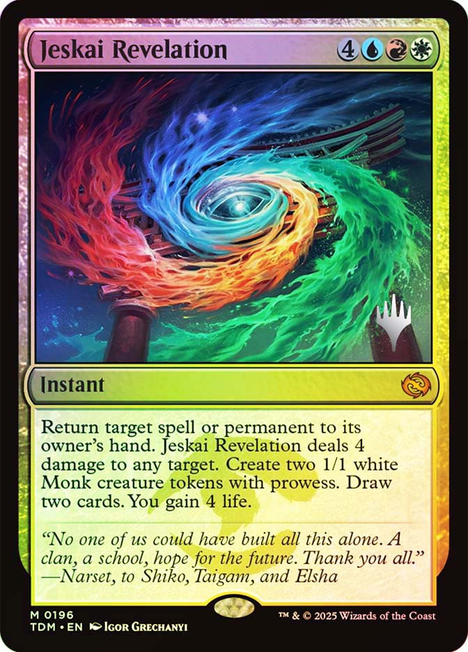 Jeskai Revelation (Promo Pack) (Tarkir: Dragonstorm) | Promo