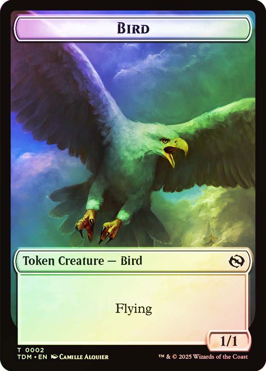 Bird Token} // {Monk Token} | Tarkir: Dragonstorm | Star