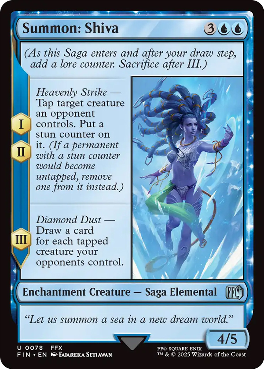 Summon: Shiva | FINAL FANTASY | Star City Games