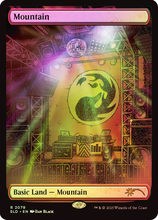 MTG 基本土地 山/Mountain Foil 3枚 Secret Lair Mountain | Secret Lair Drop | Star City Games