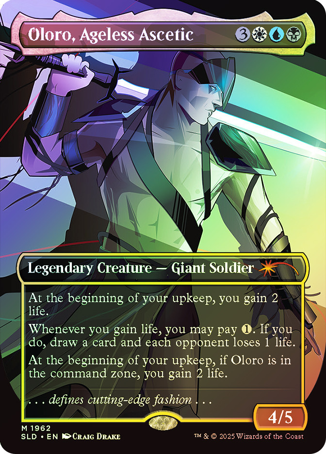mtg oloro ageless ascetic commander deck Oloro, : Toys & Games if Oloro is in the command zone Oloro, Ageless Ascetic (#1962) (foil)