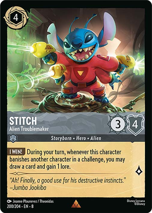 Stitch - Alien Troublemaker | Reign of Jafar | Star City Games