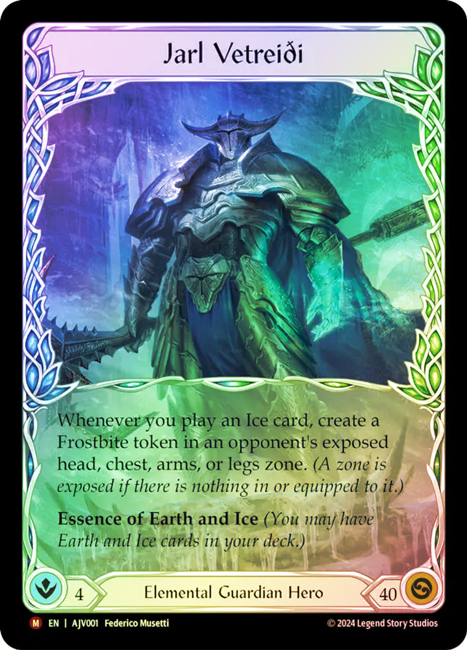 Jarl Vetreidi foil セット FLESH AND BLOOD Jarl Vetreidi foil セット FLESH AND BLOOD Jarl Vetreidi