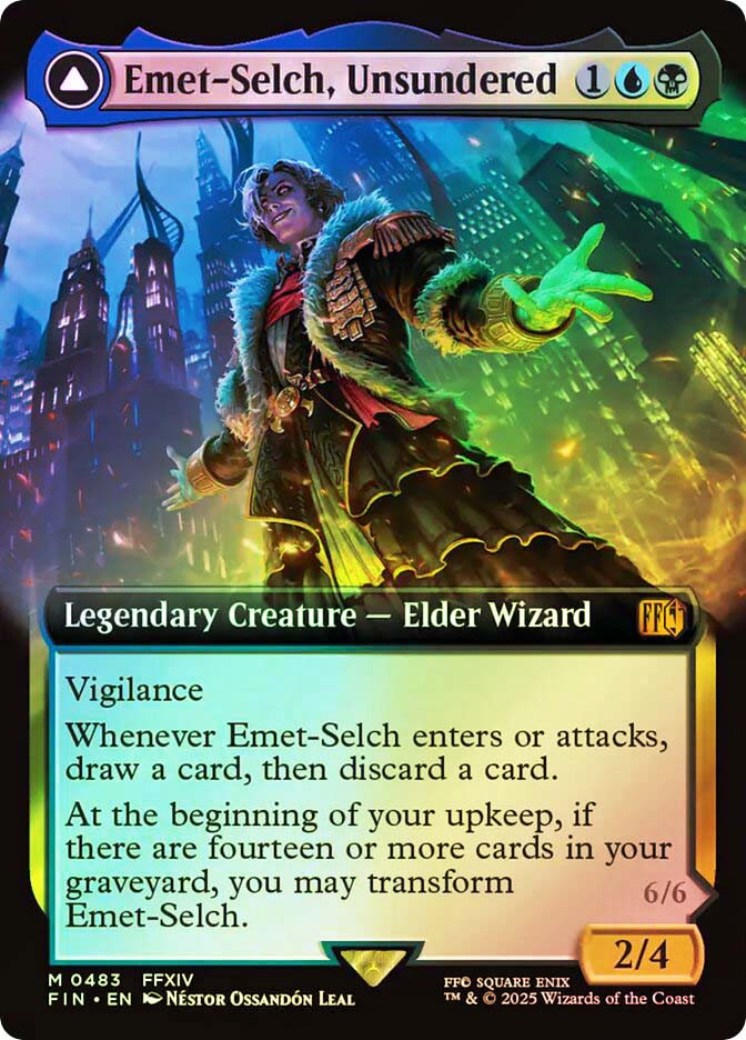 mtg emet selch card 2025 Magic The Gathering Final Fantasy Emet-Selch, Unsundered #0218 CGC AUTH on Fanatics Collect Stock image Emet-Selch, Unsundered Final Fantasy Proxy