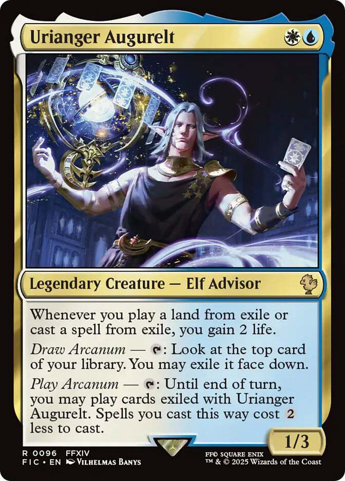urianger mtg card Urianger Augurelt [FINAL FANTASY Commander] main image 1