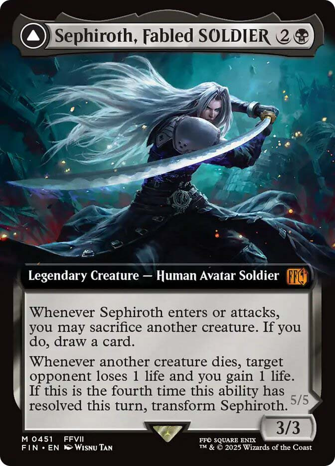 Sephiroth, Fabled SOLDIER // Sephiroth, One-Winged Angel | FINAL