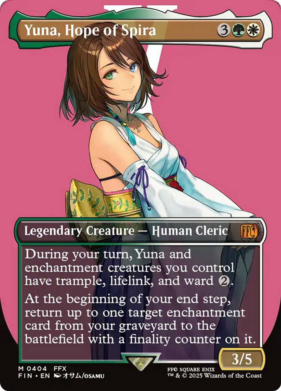 MTG スピラの希望、ユウナ/Yuna, Hope of Spira 05141406_682424c5d0285.jpg