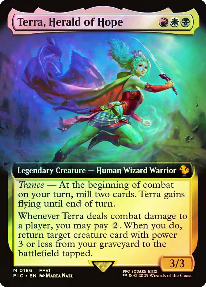 MTG Terra, Herald of Hope 英語 Foil Terra, Herald of Hope | FINAL FANTASY Commander | Star City Games