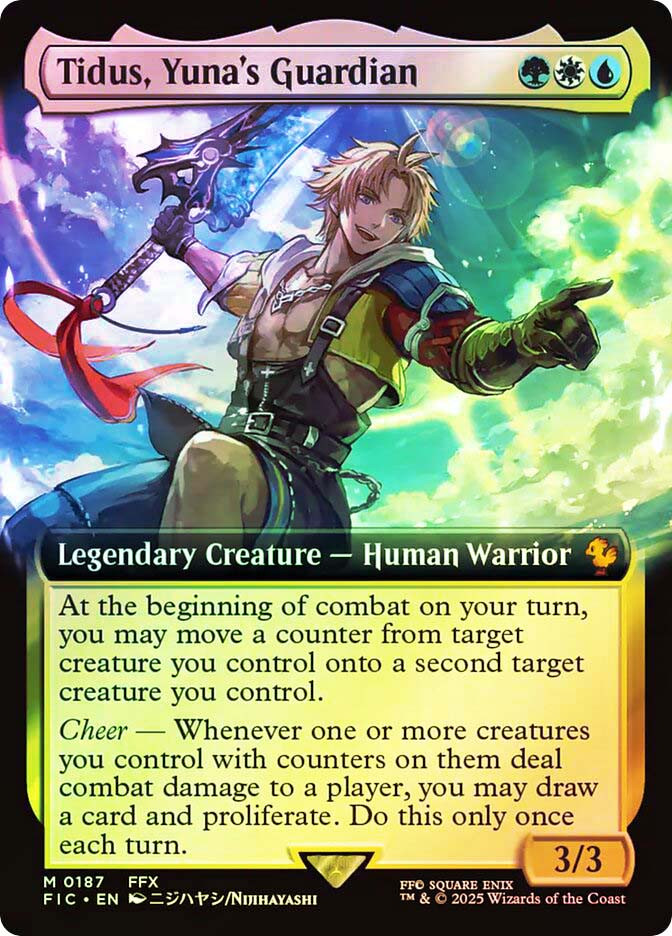 Tidus, Yuna's Guardian | FINAL FANTASY Commander | Star City Games Tidus, Yuna's Guardian | FINAL FANTASY Commander | Star City Games