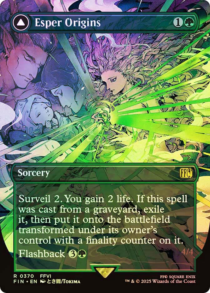 (370) Magic The Gathering Magic: The Gathering - FINAL FANTASY: Extras Single: Esper Origins // Summon: Esper Maduin Holo Rare (370) Magic The Gathering Magic: The Gathering - FINAL FANTASY: Extras Single: Esper Origins // Summon: Esper Maduin Holo Rare