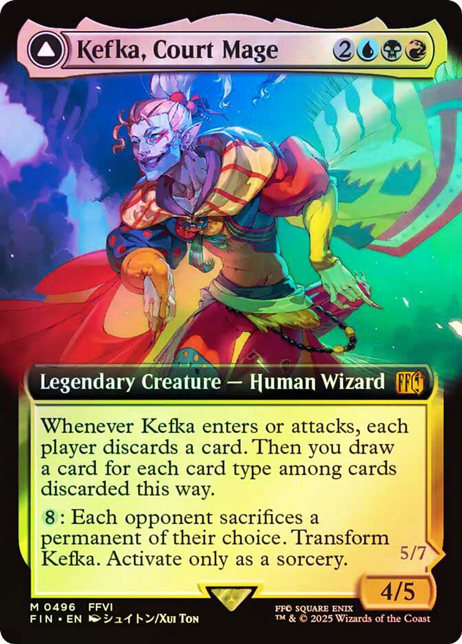 MTG 人造魔導士、ケフカ/Kefka, Court Mage 天野 foil FOIL