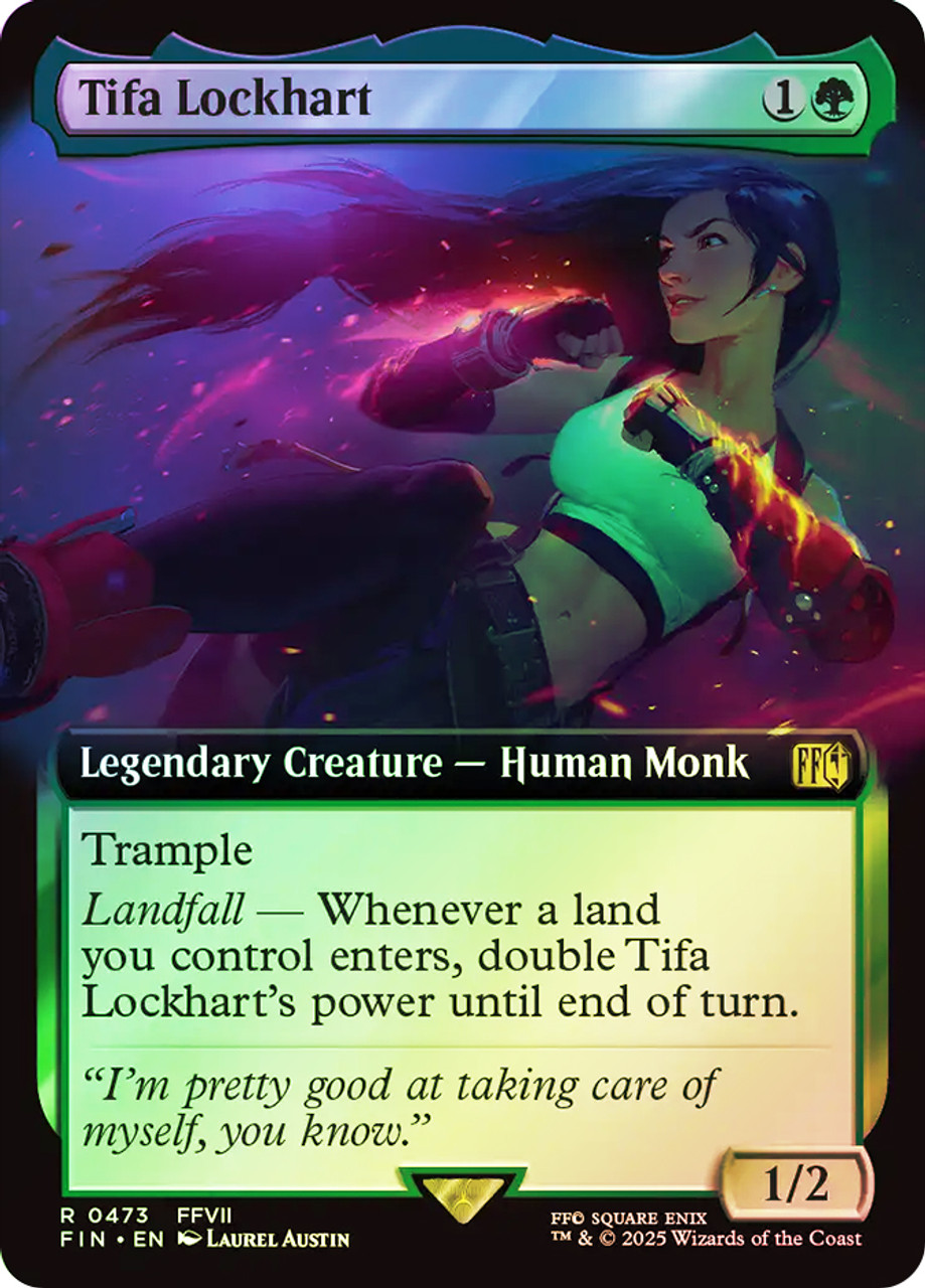 拡張　Foil ティファ・ロックハート　Tifa Lockhar 希少 Tifa Lockhart (#473) (Extended Art) | FINAL FANTASY