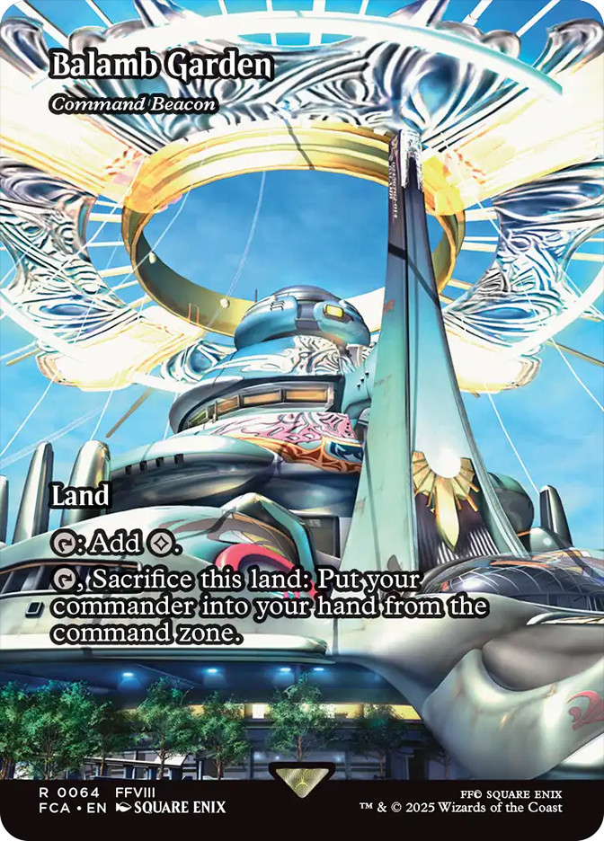 command beacon mtg final fantasy Balamb Garden
