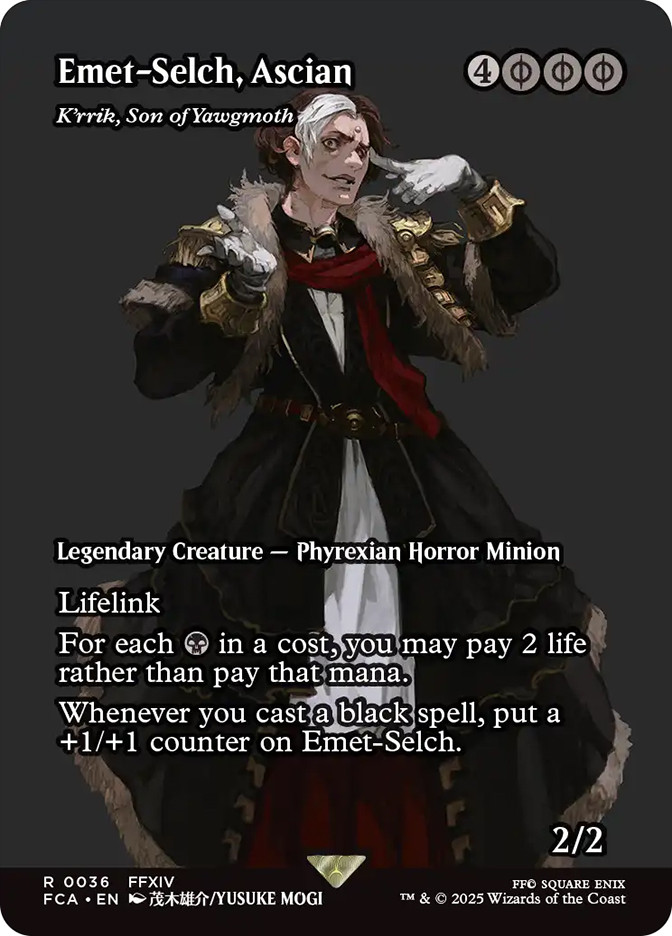 K'rrik, Son of Yawgmoth (Emet-Selch, Ascian) | FINAL FANTASY