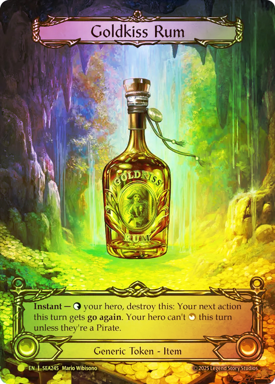 Goldkiss Rum - Flesh and Blood トークン Goldkiss Rum | Treasure Pack | Star City Games