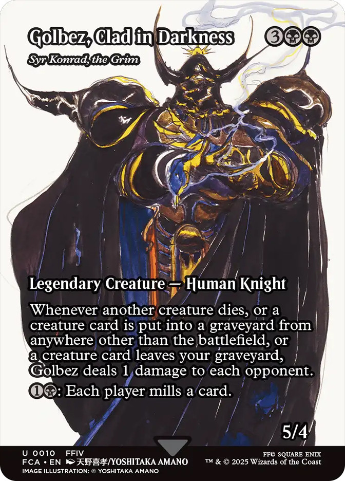 Syr Konrad, the Grim (Golbez, Clad in Darkness) | FINAL FANTASY