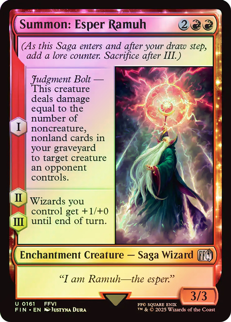 Summon: Esper Ramuh | FINAL FANTASY | Star City Games