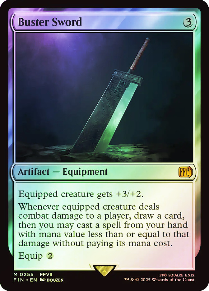 buster sword card mtg Silent Hill MTG Commander Deck – Custom Horror Cards – ElkoyTCG main image 1