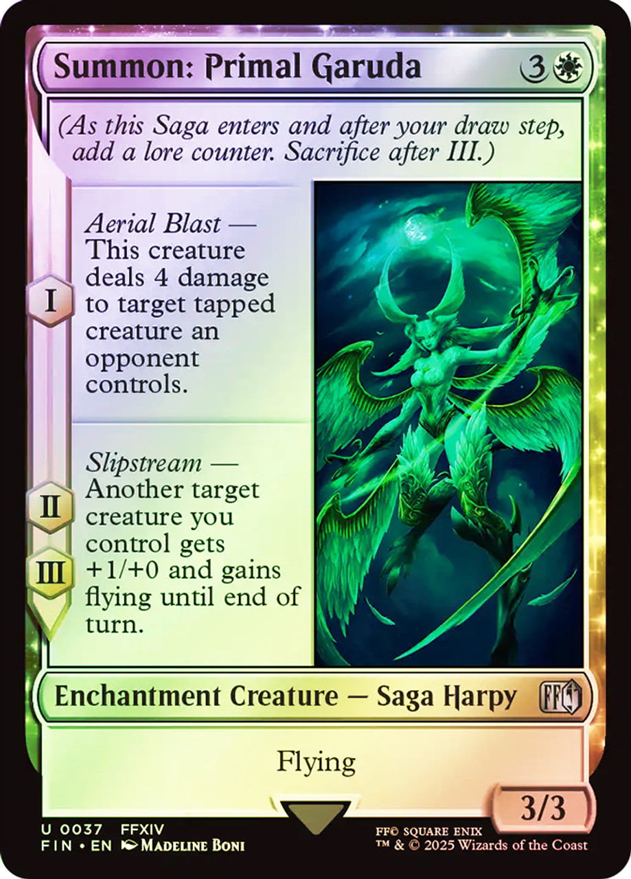 MTG FF ヒルディブランド・マンダヴィル 拡張アート foil FFXIV Alternate Art Face Commanders Full Art for MtG x FF : r