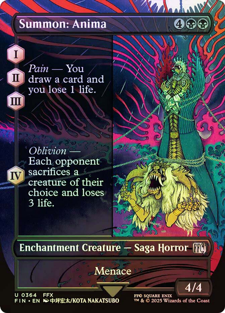 PSA9 MTG アニマ/悲嘆 Foil 日本語 Final Fantasy PSA9 MTG アニマ/悲嘆 Foil 日本語 Final Fantasy PSA9 MTG