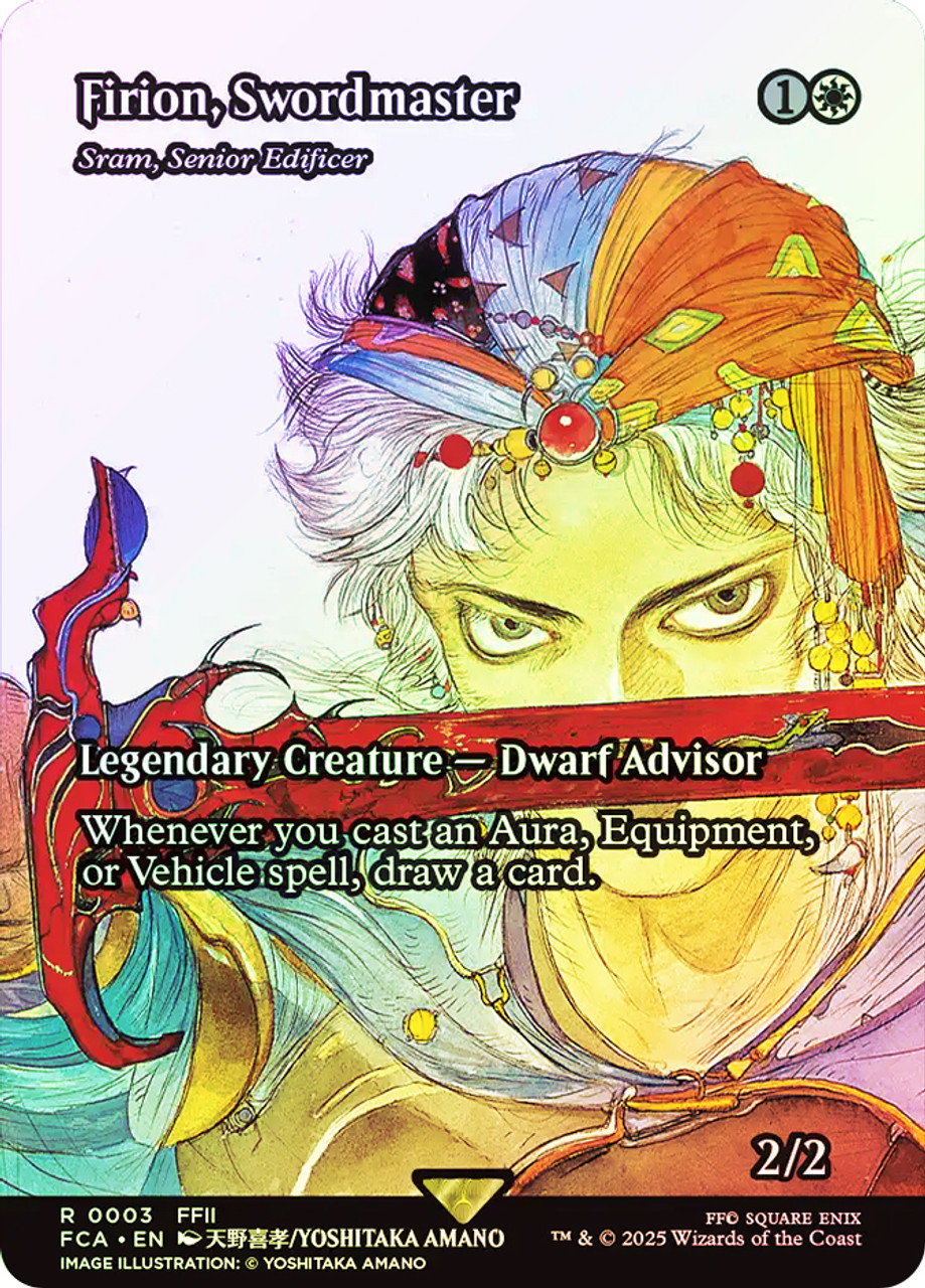 MTG ショーケース 剣士、フリオニール / 上級建設官、スラム 英語 Foil Foil】(003)□ショーケース□《剣士、フリオニール/Firion