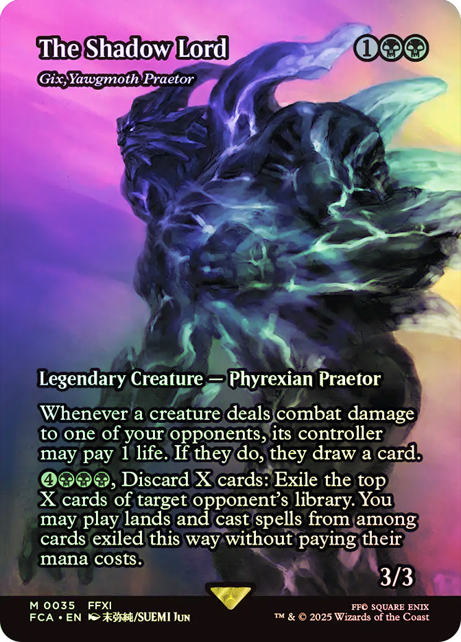 Gix, Yawgmoth Praetor (The Shadow Lord) | FINAL FANTASY Through