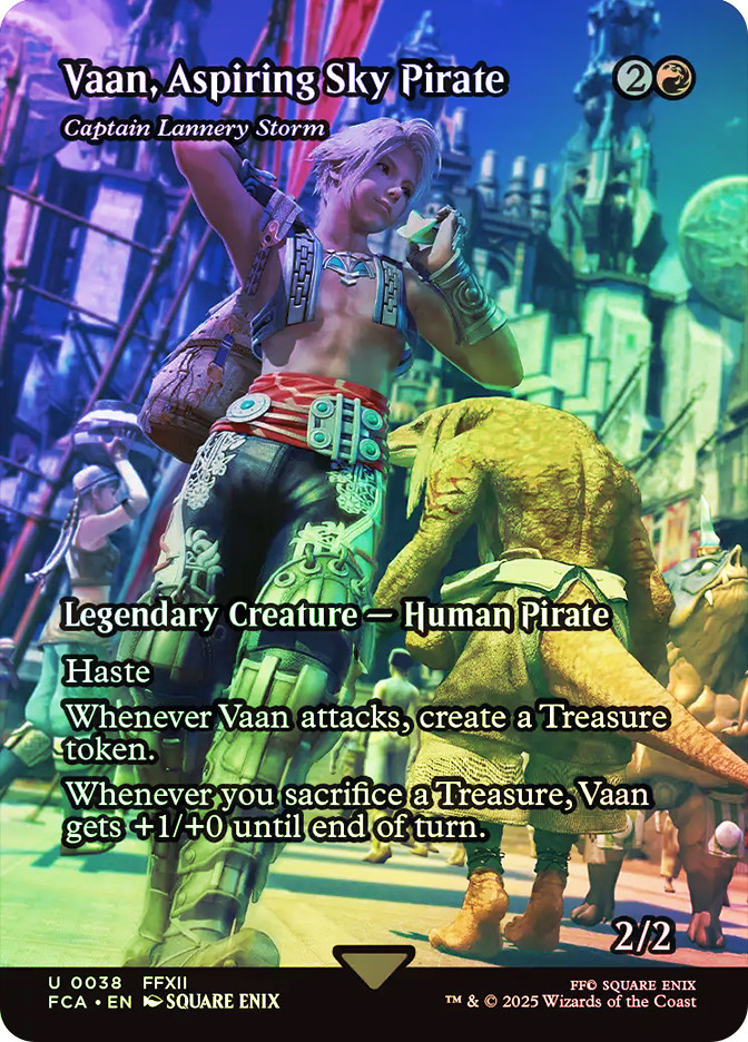 mtg final fantasy vaan aspiring sky pirate Vaan, Aspiring Sky Pirate - Captain Lannery Storm (Showcase) [FINAL FANTASY  : Through the Ages] main image 1