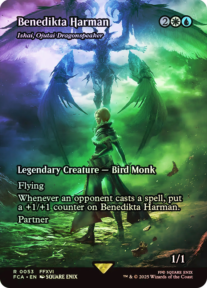 Ishai, Ojutai Dragonspeaker (Benedikta Harman) | FINAL FANTASY