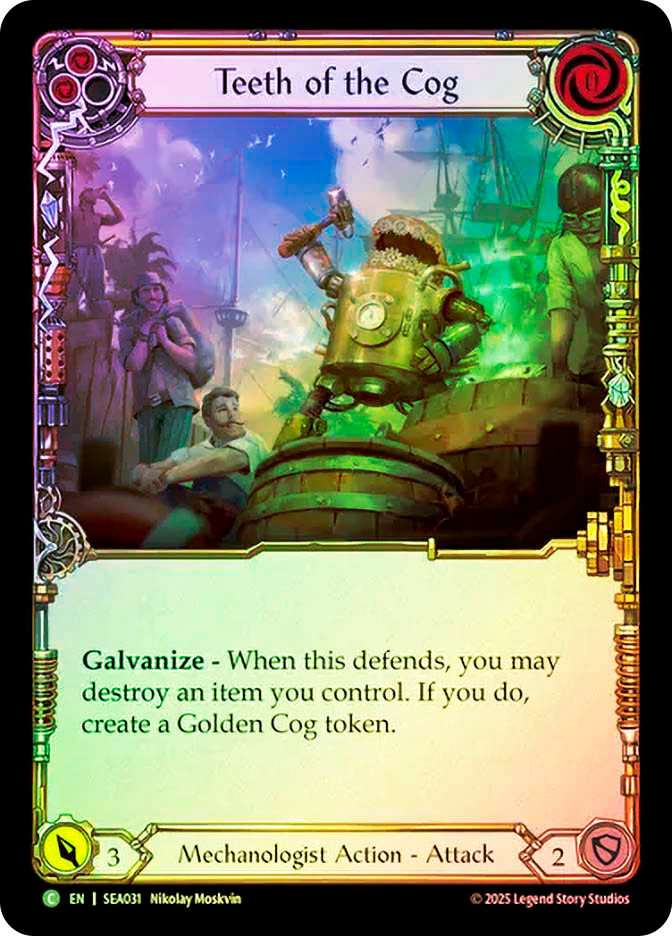 Teeth of the Cog (Yellow) | High Seas | Star City Games