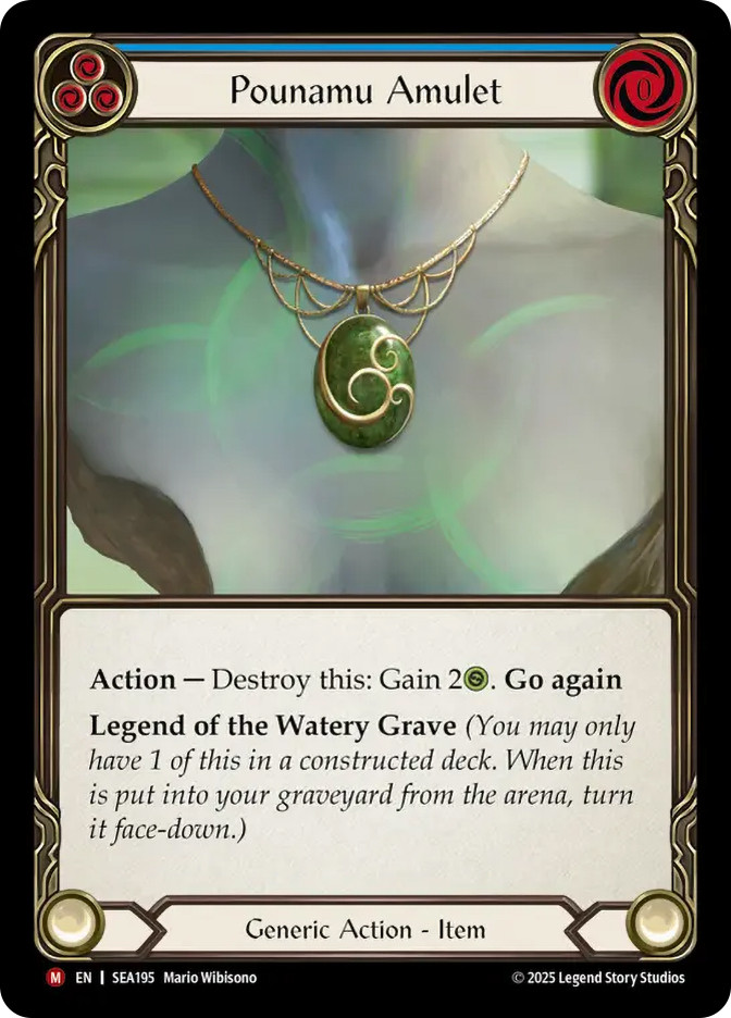 Pounamu Amulet | High Seas | Star City Games