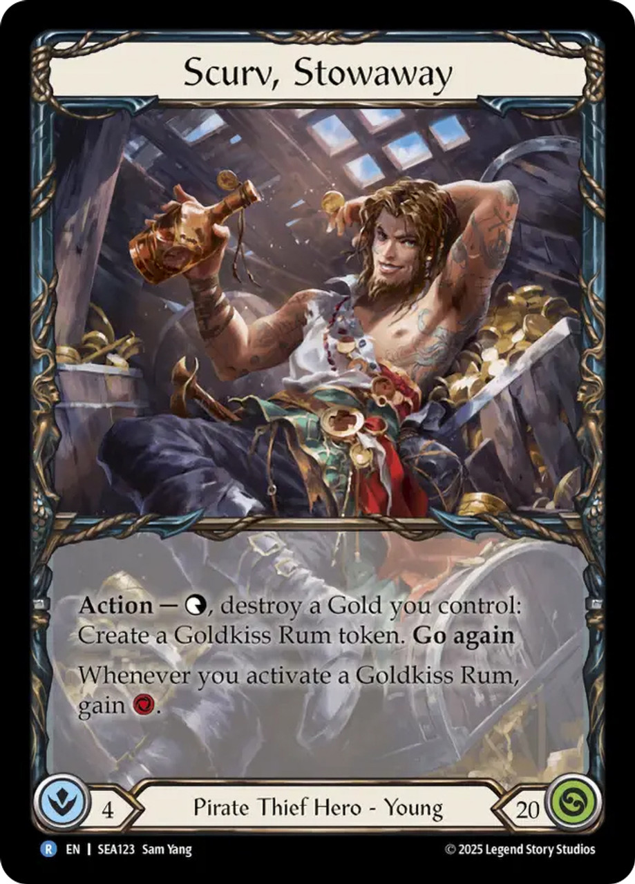 n*a様 【Fab】Scurv, Stowaway CF Marvel Scurv, Stowaway (Extended Art) | High Seas | Star City Games