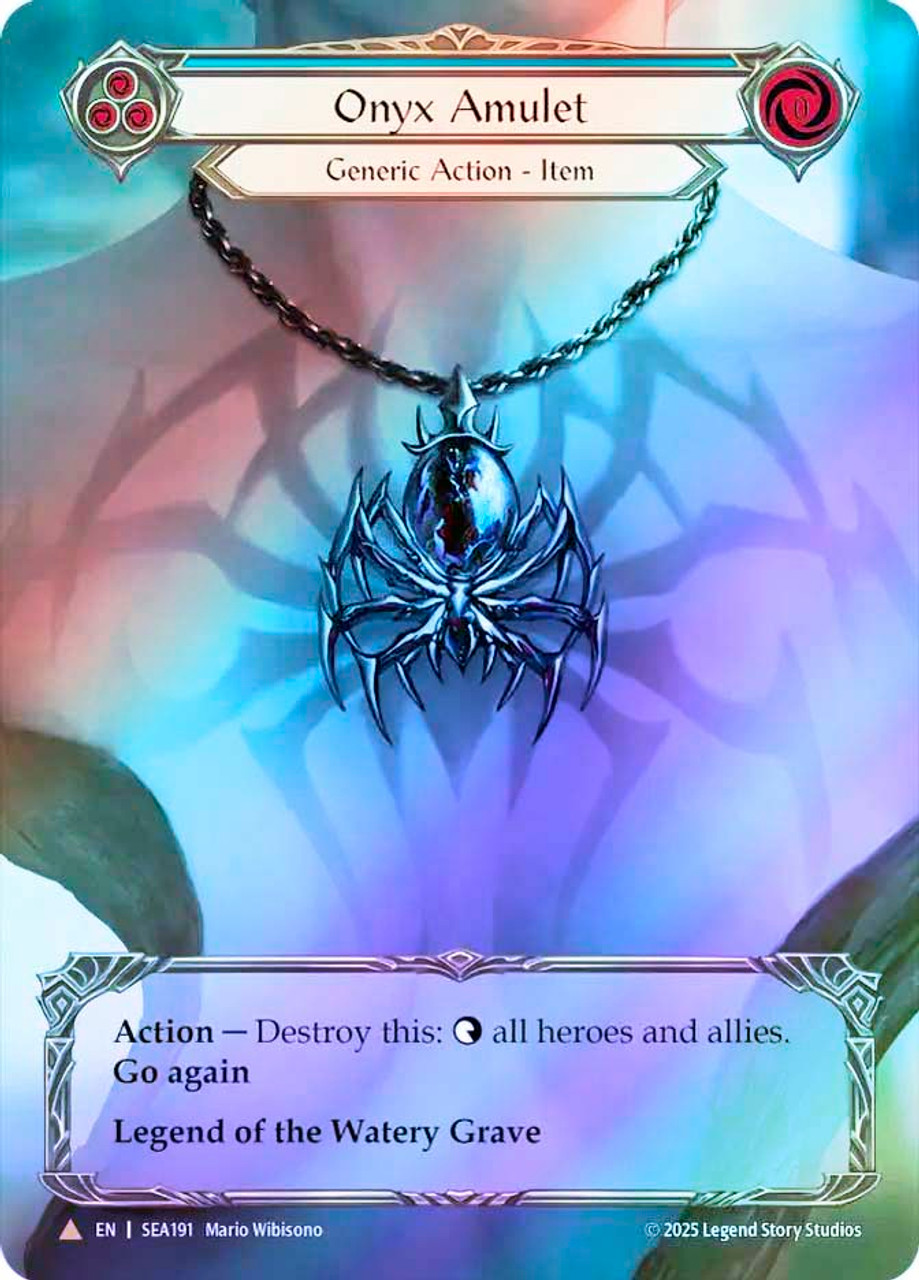 Onyx Amulet (Marvel) | Treasure Pack | Star City Games