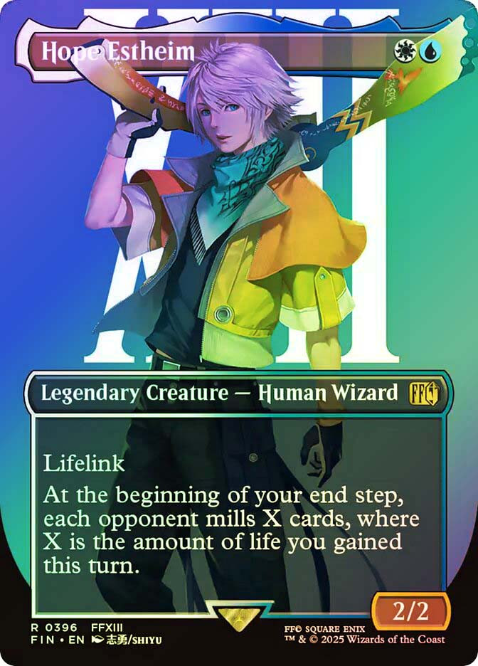hope estheim mtg card 2025 MTG Magic Final Fantasy 0541 Hope Estheim Surge FOIL