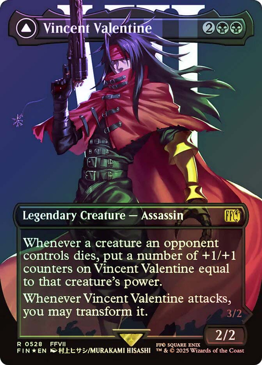 Vincent Valentine // Galian Beast (Borderless) (Surge Foil