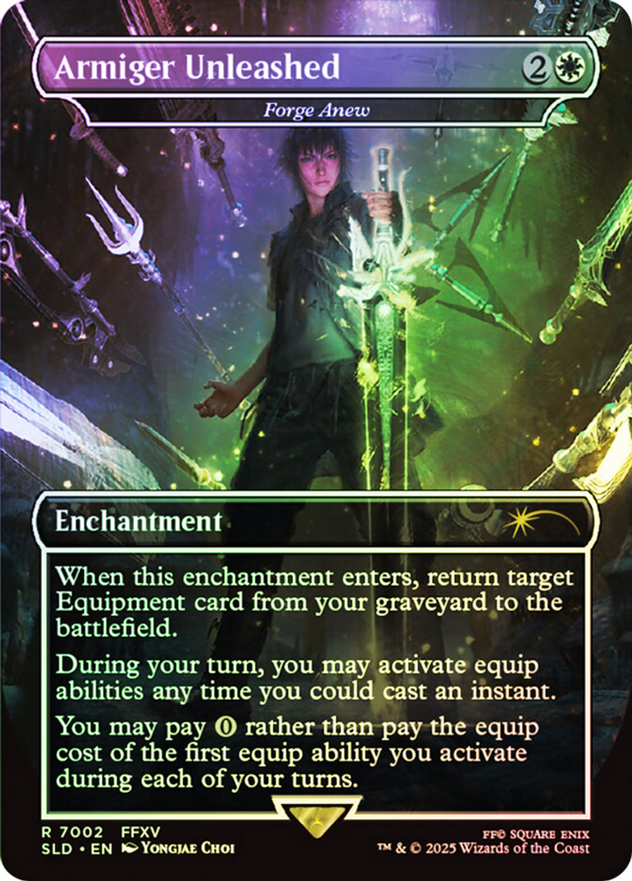 MTG FF Secret Lair アニマ Foil Final Fantasy Secret Lair