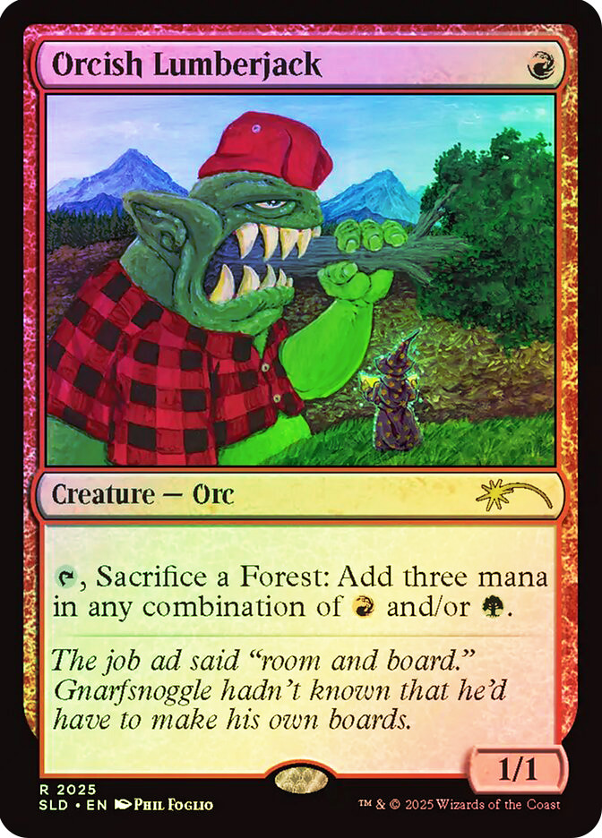 Orcish Lumberjack | Secret Lair Drop | Star City Games