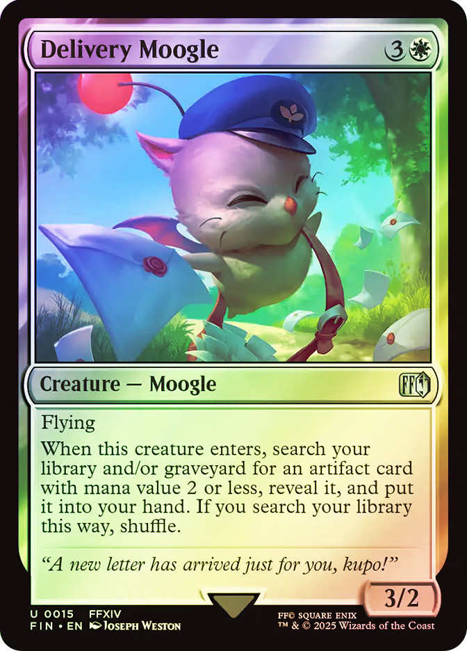 moogle final fantasy mtg Delivery Moogle