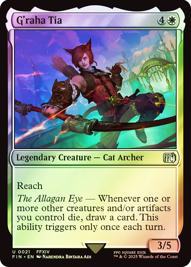 PSA8 MTG 時空を渡りし者、グ・ラハ・ティア 拡張 Foil MTG: Magic The