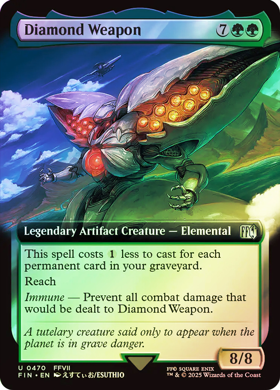 Diamond Weapon (Extended Art) | FINAL FANTASY - Variants