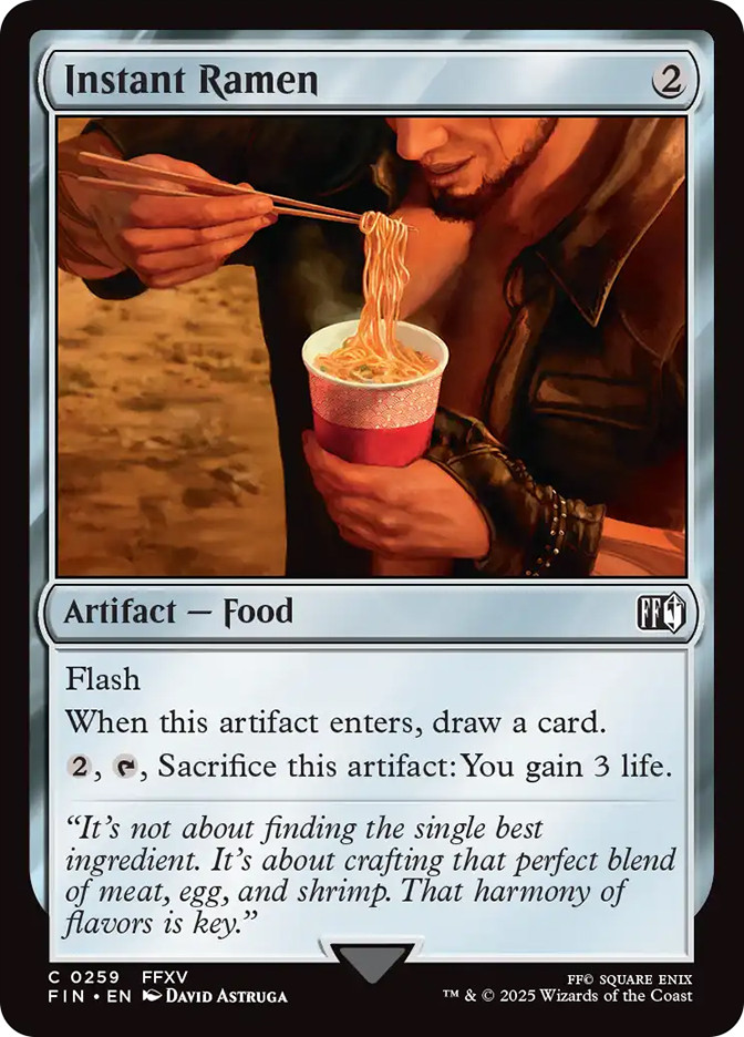 Instant Ramen Instant Ramen