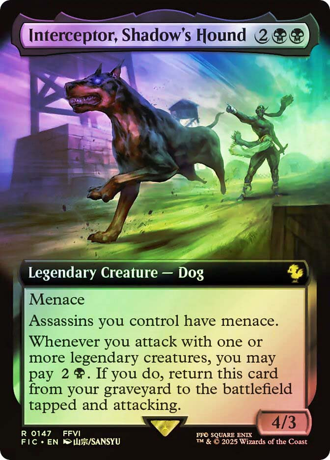 Interceptor, Shadow's Hound | FINAL FANTASY Commander | Star City