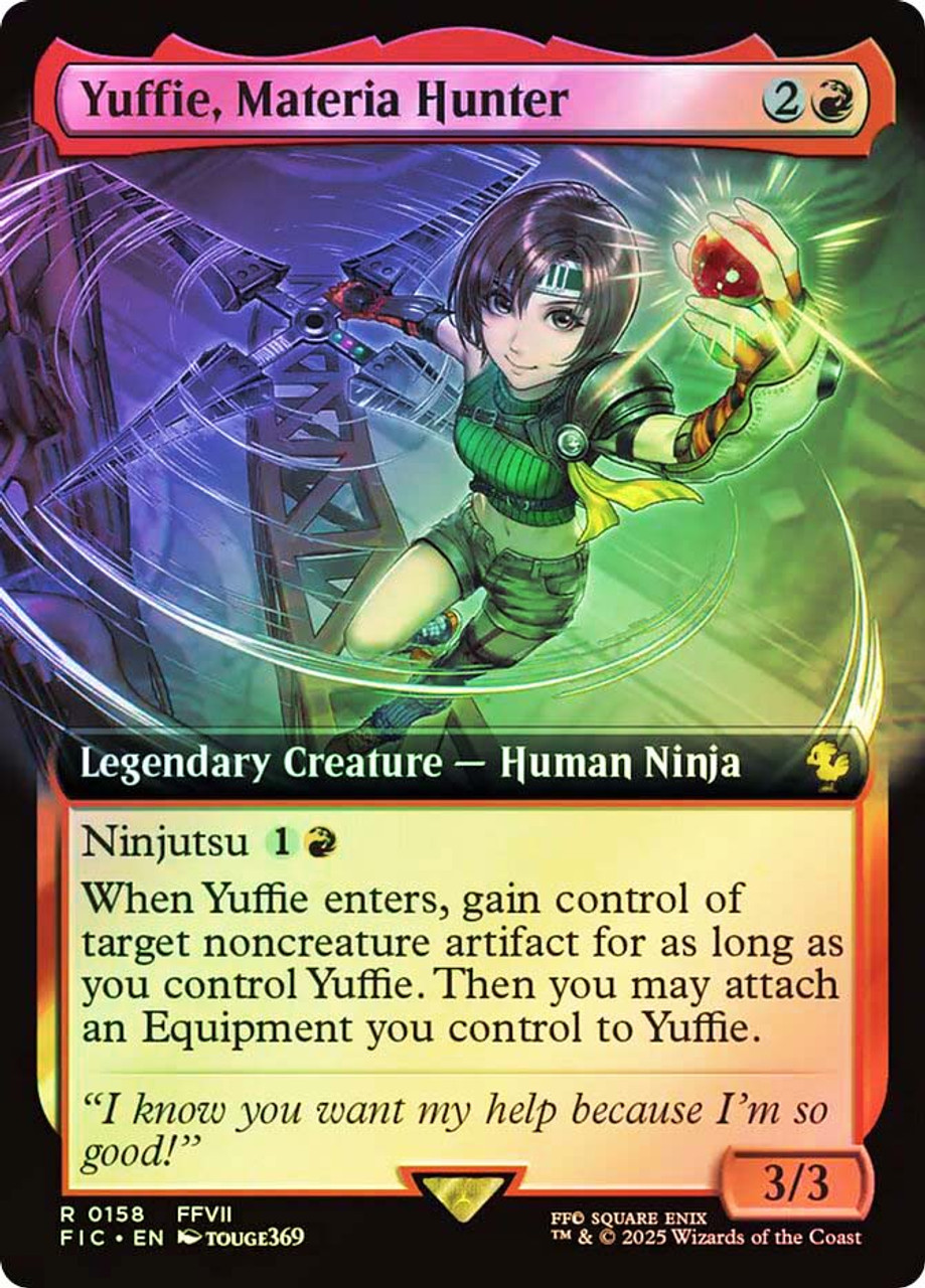 拡張 foil マテリアハンター ユフィ Yuffie Yuffie, Materia Hunter (Extended Art) | FINAL FANTASY