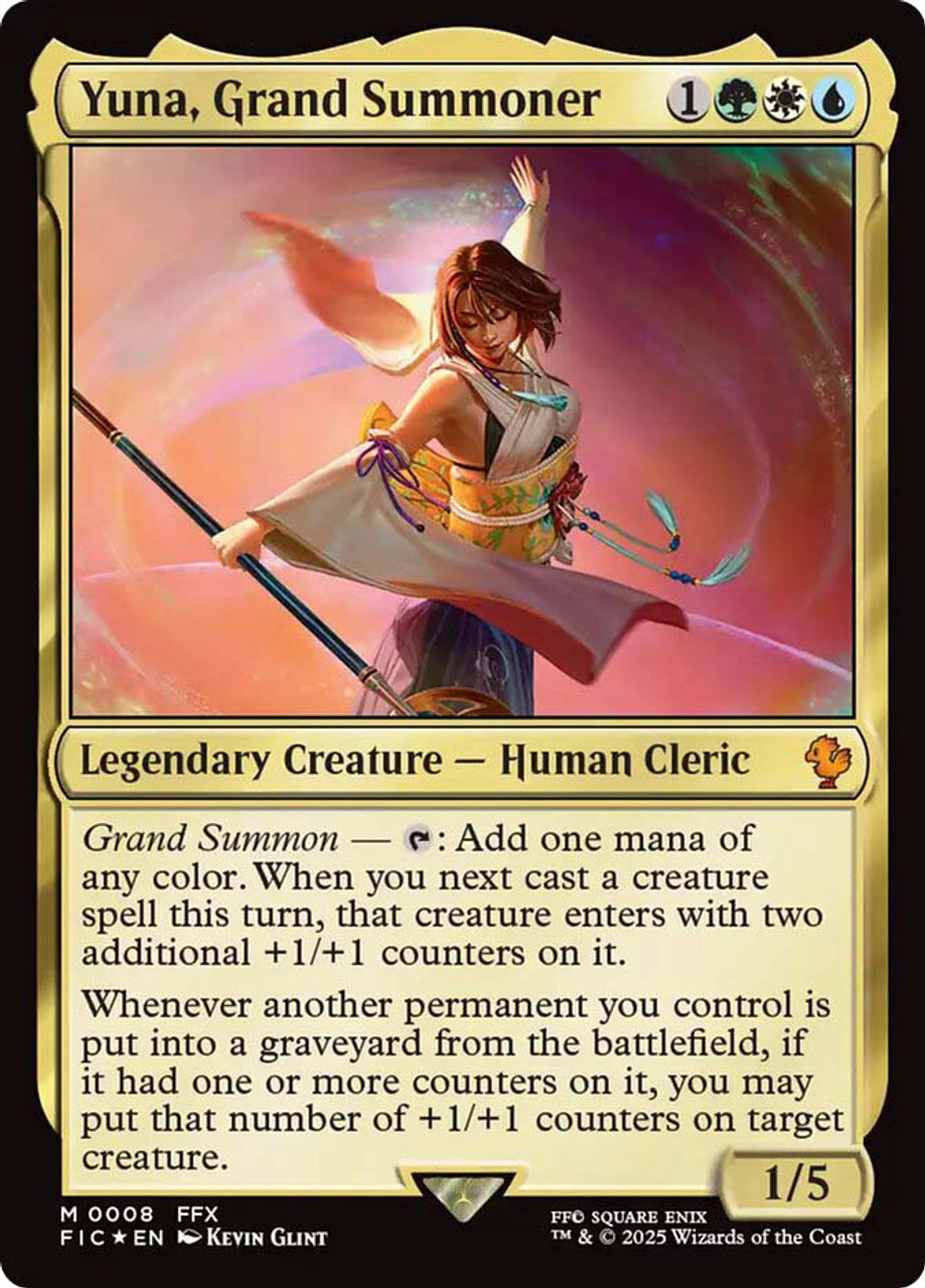 MTG FF 大召喚士、ユウナ/Yuna, Grand Summoner Yuna, Grand Summoner | FINAL FANTASY Commander | Star City Games