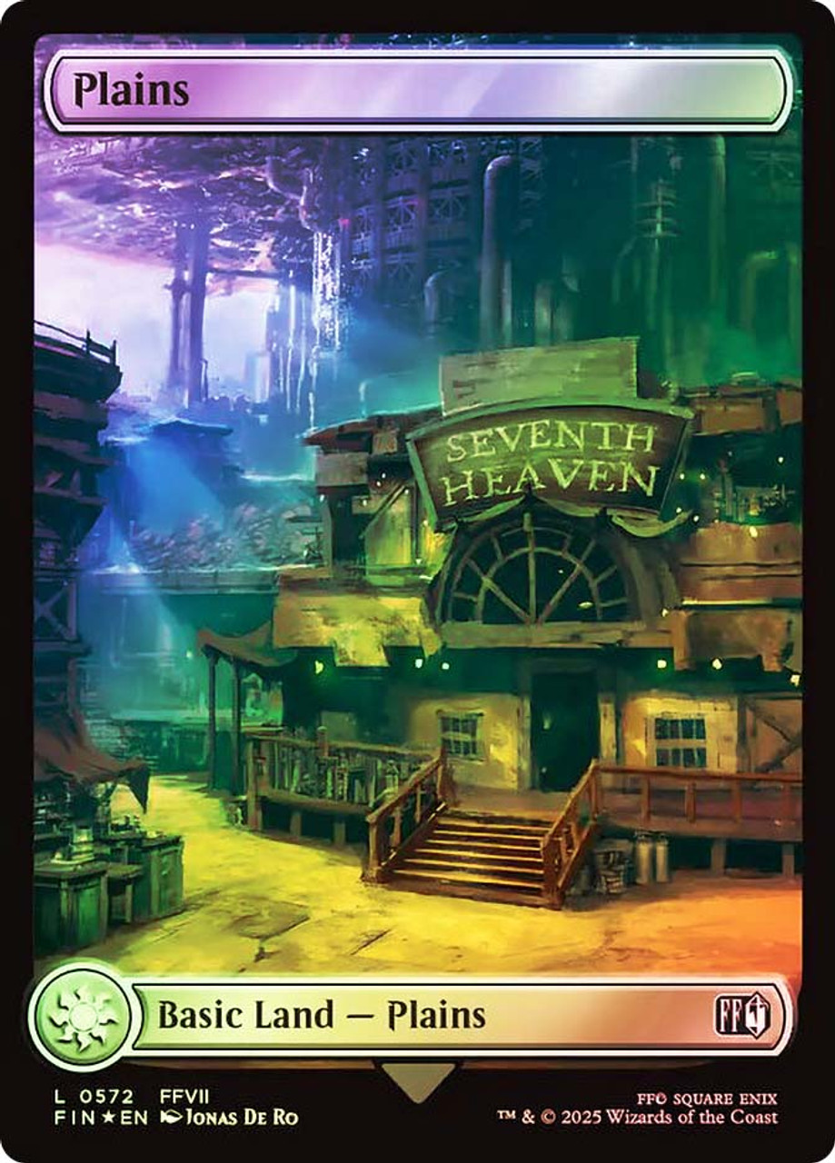 Plains (#572) (Full Art) (Surge Foil) | FINAL FANTASY